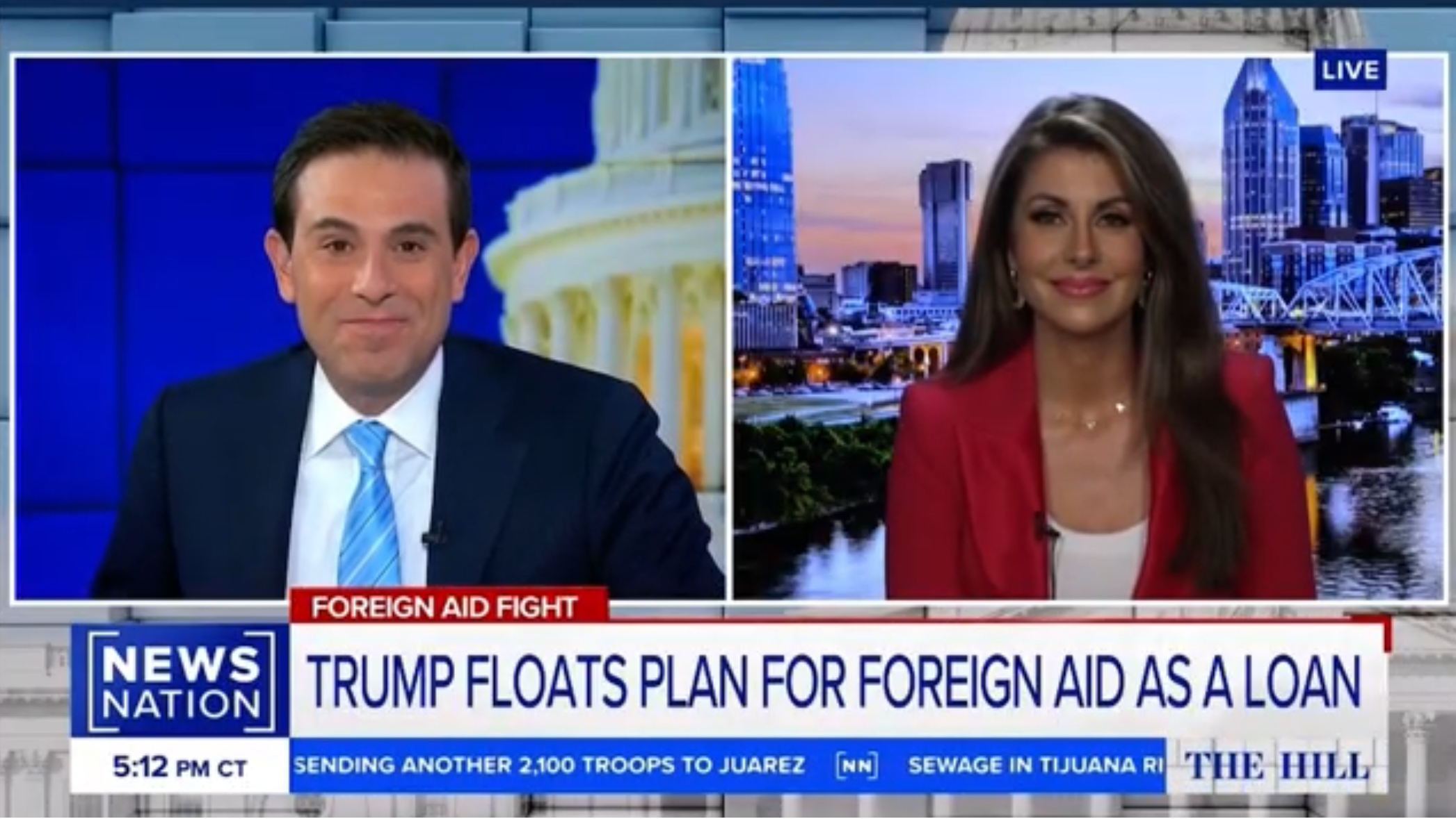Morgan Ortagus Joins The Hill on News Nation
